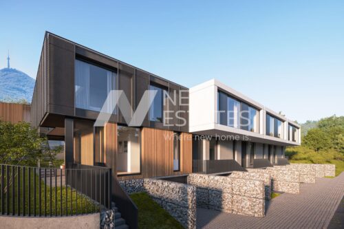 Модерен комплекс от осем редови градски къщи в квартал Бояна