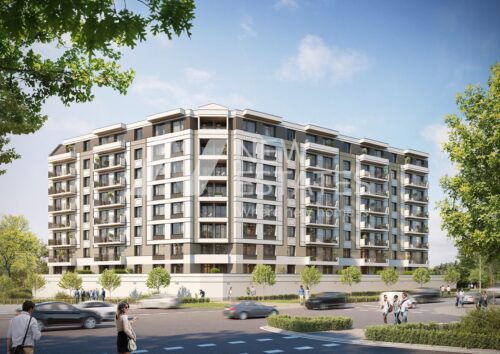 Жилищна сграда в близост до паркове, метро, училища и магазини