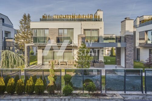 Затворен комплекс от самостоятелни къщи в квартал Драгалевци